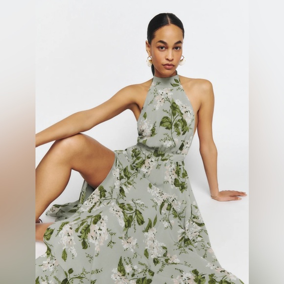 NWT REFORMATION ANDEE DRESS IN TEA PARTY - Picture 5 of 8